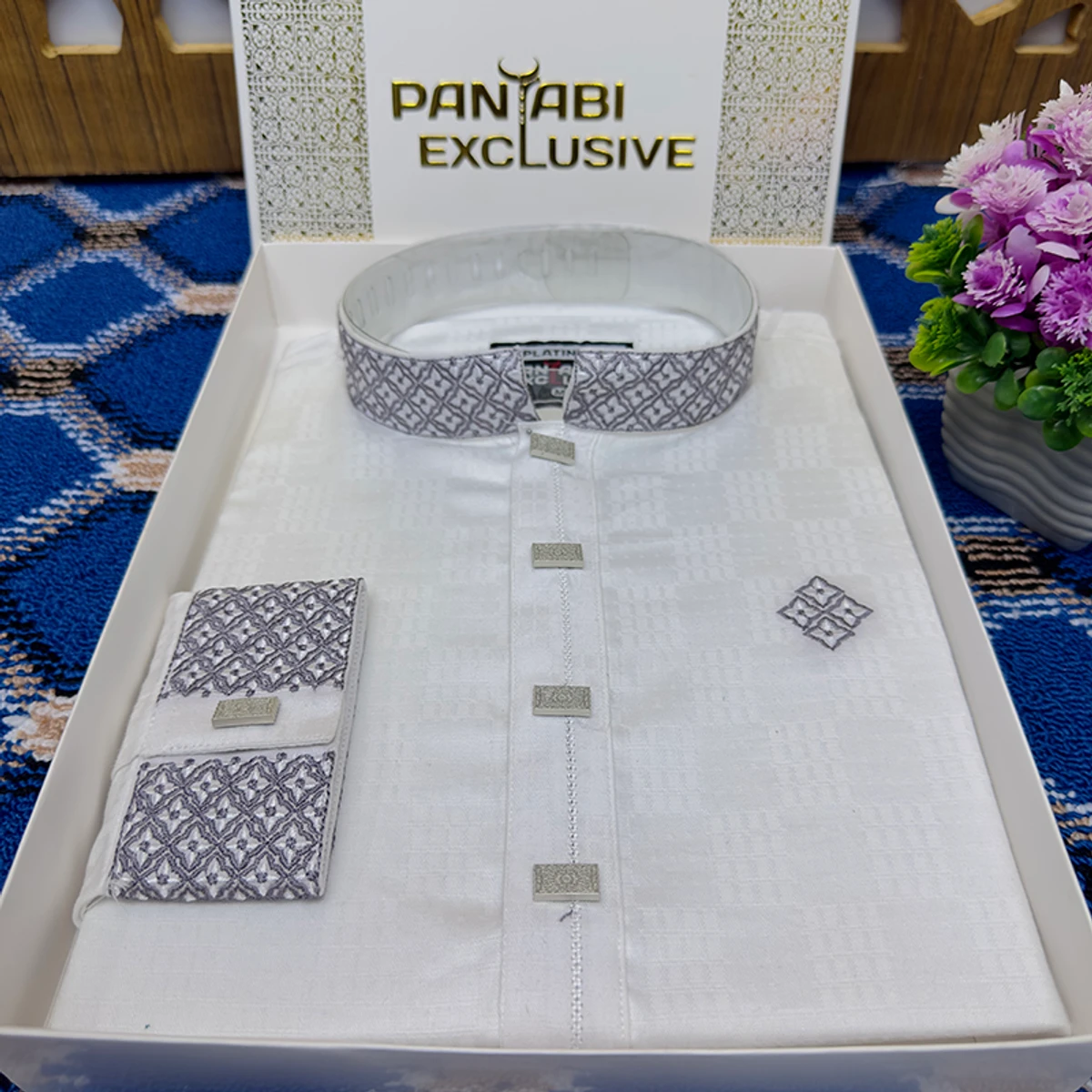 Premium Quality Emboidery Panjabi